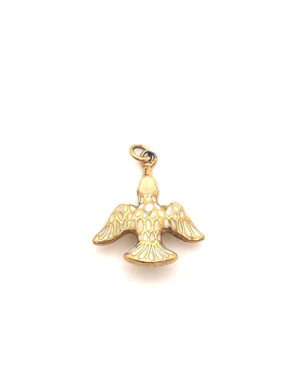 Vintage DUMA Signed Holy Spirit Peace Dove Pendant
